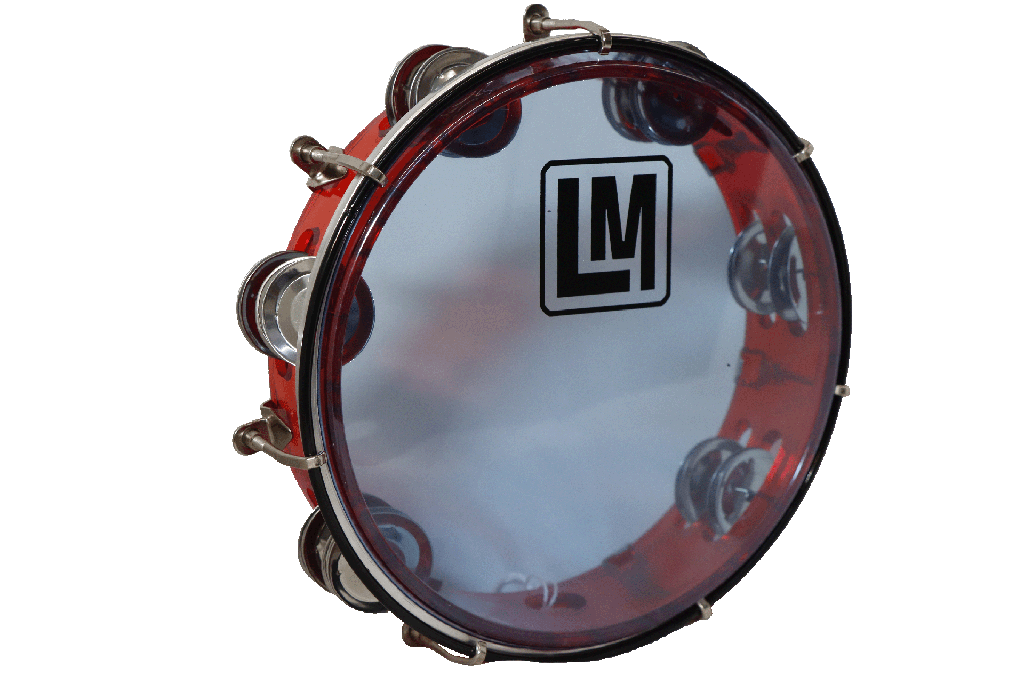 PANDERO LM DRUMS PLATEADO 8"