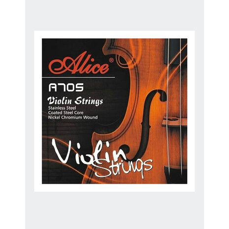 Juego De Cuerdas Para Violín 1/2 Nickel Cromo