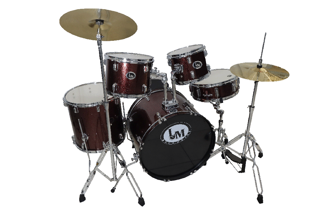Bateria 5 Pzas, Platillos Y Asiento  JBP2211D-  BL-004 (copia)