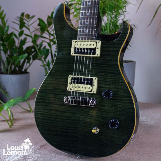 Guitarra Electrica PRS SE Custom Azul Transparent 2007 Korea