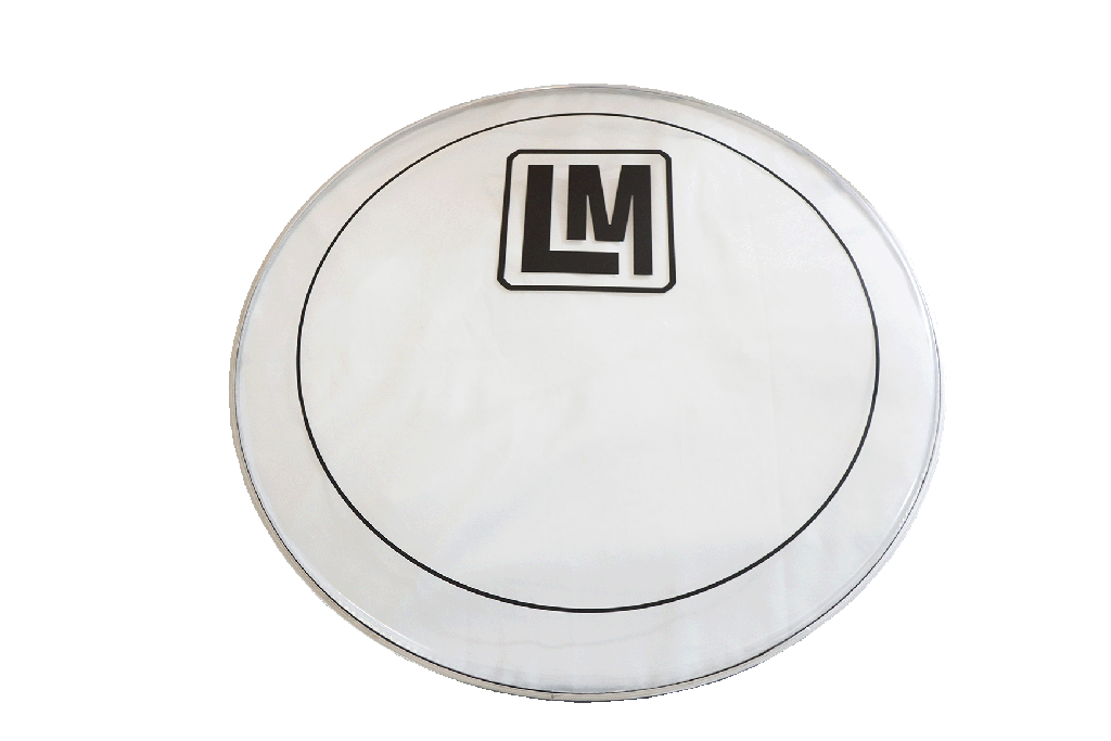 Parche 22" Hidraulico Trasparente LM Drums