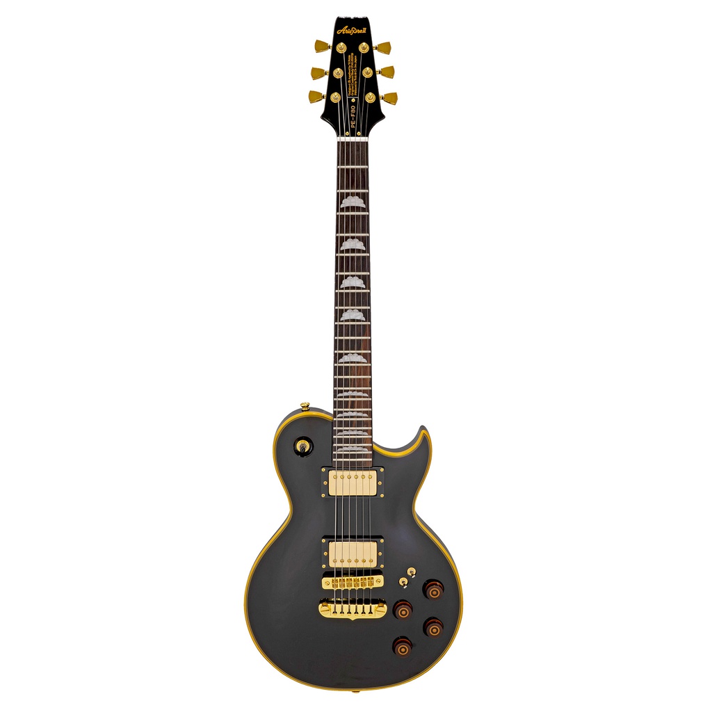 Guitarra Electrica Aria Pro II PE-F80 BKTP