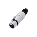 Conector  XLR Hembra 3 Polos