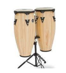 [LP647NY-AW] Congas LP City 11" y 12" Madera Natural