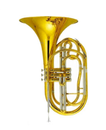 [SLCR004] CORNO FRANCES DE MARCHA LAQUEADO 3 EMBOLOS Sib SILVERTONE