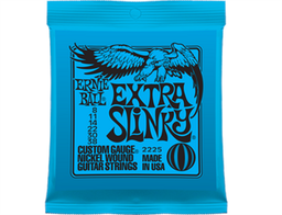 [2225] Juego De Cuerdas Para Guitarra Electrica Ernie Ball 08-38 Azul