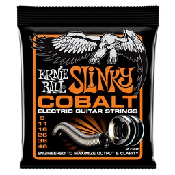 [2722] Juego De Cuerdas Para Guitarra Electrica Ernie Ball 9-46 Naranja