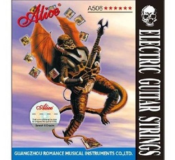 [A506SL] Juego De Cuerdas Para Guitarra Electrica 09/42 Super Light Alice