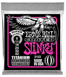 [3123] Juego De Cuerdas Guitarra Eléctrica Ernie Ball Titanium