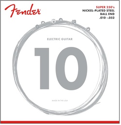 [0730250407] Juego De Cuerdas Para Guitarra Electrica Fender Nickel 250RH Ball End 10052