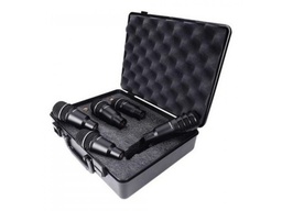 [DRK-A5] Microfonos Para Bateria, Paquete De 5 Microfonos+ Clamps Y Estuche