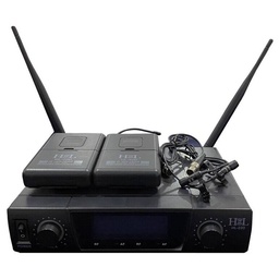 [HL-22D] Micrófonos De Diadema Doble Digitales UHF  HL-22D