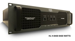 [H-6400] H-6400,  AMPLIFICADOR DE 3 CANALES DE 6400 WATTS HIGH LINE