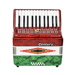 [CNAC028] Acordeon Teclas Bandera 2512 Century