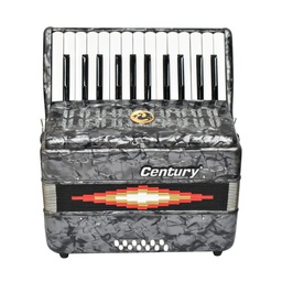 [CNAC029] Acordeon Teclas 2512 Gris Century