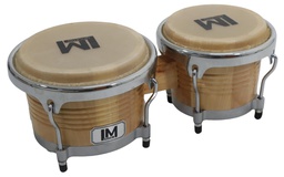 [BD-110N] Bongos De 7"y 9" Aro Cromado LM  BD-110N