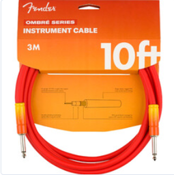 [0990810200] Cable Para Instrumento Fender Ombré 10ft Anaranjado