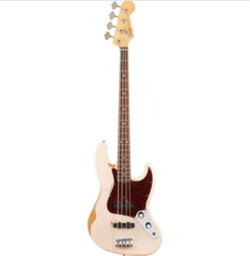 [0141020356] Bajo Electrico Fender Flea Jazz Bass,, Roadworn Shell Pink