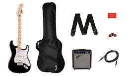 [0371720006] Paquete Guitarra Electrica Fender Squier Sonic Stratocaster Negro