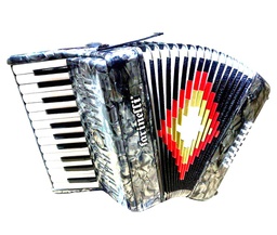 [25K16BG] Acordeon Teclas 2516 Gris Farinelli