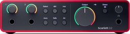 [MOSC0040] Paquete Interfase Focusrite Scarlett Studio 2i2 4th