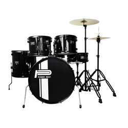 [JBP1601A-BK] Bateria Acústica Power Beat 5 Pzas