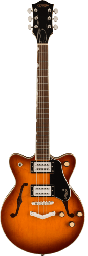 [2817100562] Guitarra Electrica Streamliner G2655 Center Block JR. De Doble Corte Con Cola En V