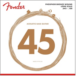 [0738060400] Juego De Cuerdas Para Bajo Acústico Fender 45-100-- 0738060400