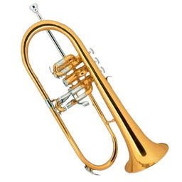 [CNFH001] Flugel Horn (Bugle) Century Laqueado 3 Embolos-- CNFH001