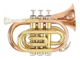[CNTP011] Trompeta Century Pocket Laqueada Cobrizada-- CNTP011