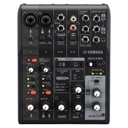 [AG06MK2B] Mezcladora Para Streaming