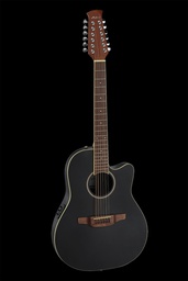 [AB2412-5S] Guitarra Electroacustica Ovation Traditional Black 12 Cdas