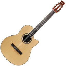 [AB24CC-4S] Guitarra Electroacustica Ovation Aplausse Natural Nylon