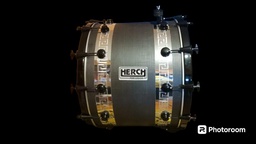 [HERCH22GR12] Tambora De 22" Herch Gris 12 Lugs