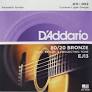 [EJ13] Juego De Cuerdas Para Guitarra Acustica Broze-- EJ-13