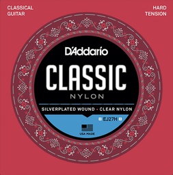 [EJ27H] Juego De Cuerdas Para Guitarra Acustica Nylon Daddario-- EJ-27H
