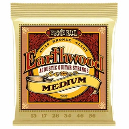 [2002] Juego De Cuerdas Para Guitarra Acustica Erne Ball "Earthwood"-- 2002  