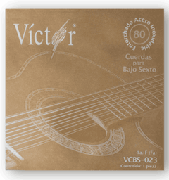 [VCBS-023(10)] Cuerda Para Bajo Sexto 1A 0.023 Acero Inoxidable