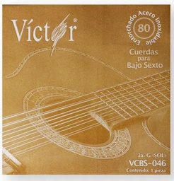 [VCBS-046(10)] Cuerda Para Bajo Sexto 3A 0.046 Acero Inoxidable