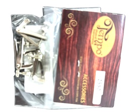 [2550.J] Afinador Para Violin Tensor Bolsa 4 pzas Para 3/4, 4/4
