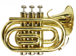 [SLTP001] TROMPETA SIb LAQUEADA SILVERTONE POCKET
