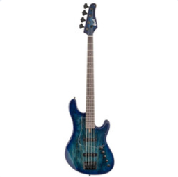 [GB-FUSION 4 BB] Bajo Eléctrico Cort ''GB'' Entintado Azul Con Funda
