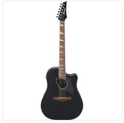 [ALT30-BKM] Guitarra Electroacústica Ibanez ''Altstar'' Negro Metalico